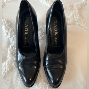 Prada Milano Leather Pump